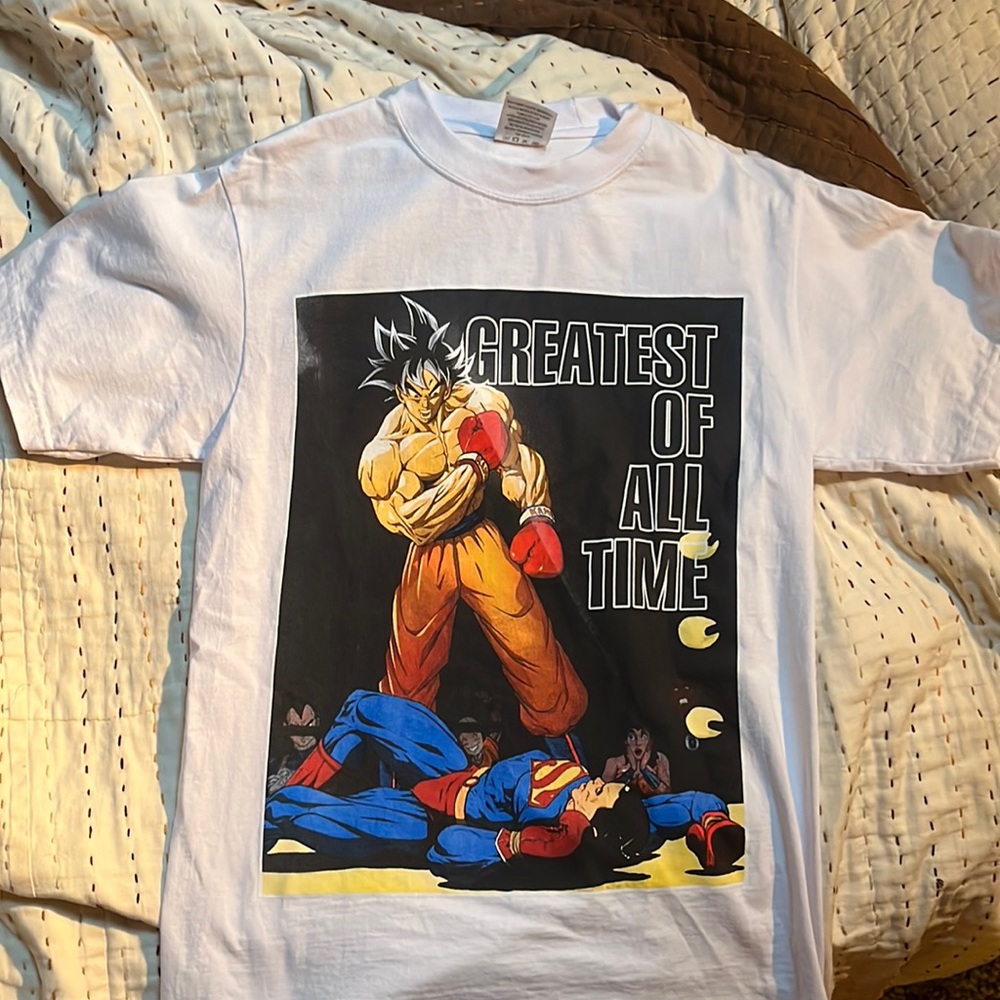 Vintage Goku and Superman shirt - Medium